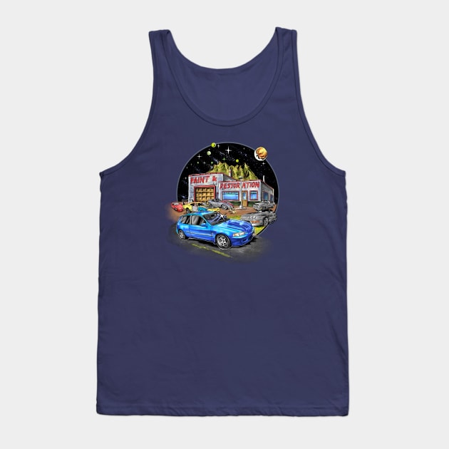 Hot Rods Tank Top by AMOS_STUDIO